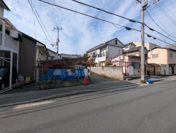 京都市左京区一乗寺里ノ前町　建築条件無売土地 現地写真