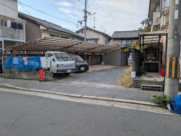 京都市左京区一乗寺里ノ前町　建築条件無売土地 現地写真