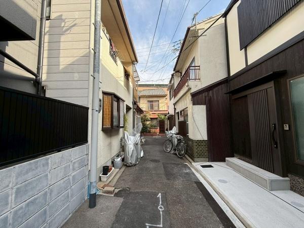 京都市南区西九条東島町　新築戸建 現地写真（前面道路含む現地写真）