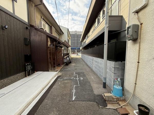 京都市南区西九条東島町　新築戸建 現地写真（前面道路含む現地写真）