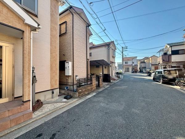 堺市西区草部　中古戸建 現地写真（前面道路含む現地写真）