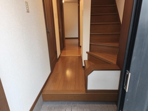 京都市南区西九条大国町　中古戸建 現地写真（玄関）