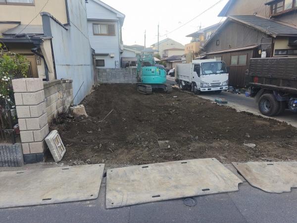 京都市右京区嵯峨野有栖川町　建築条件付売土地 現地写真