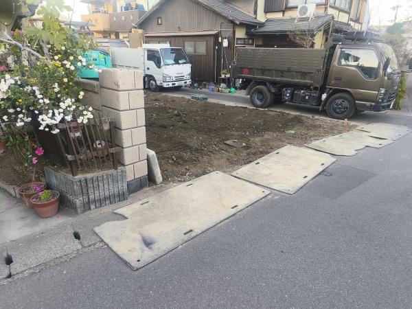 京都市右京区嵯峨野有栖川町　建築条件付売土地 現地写真