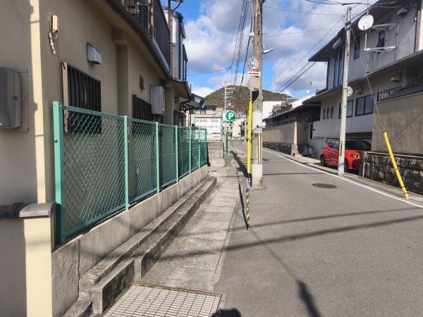 京都府京都市山科区音羽前出町 現地写真（前面道路含む現地写真）
