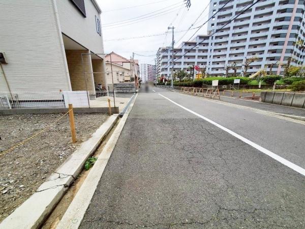大阪市平野区喜連西3丁目　売土地 現地写真（前面道路含む現地写真）