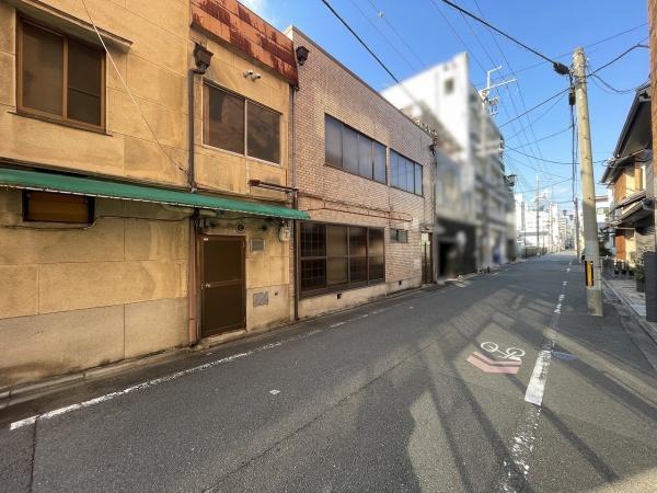 京都市下京区高槻町　建築条件無売土地 現地写真（前面道路含む現地写真）
