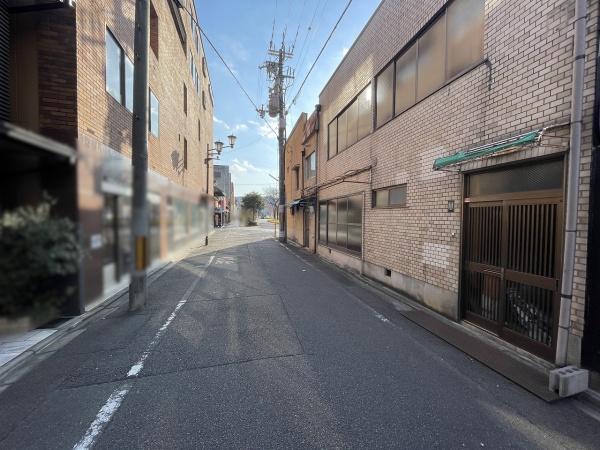 京都市下京区高槻町　建築条件無売土地 現地写真（前面道路含む現地写真）