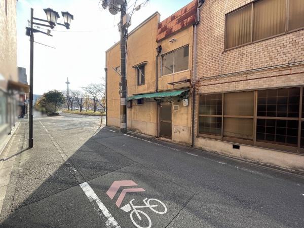 京都市下京区高槻町　建築条件無売土地 現地写真（前面道路含む現地写真）