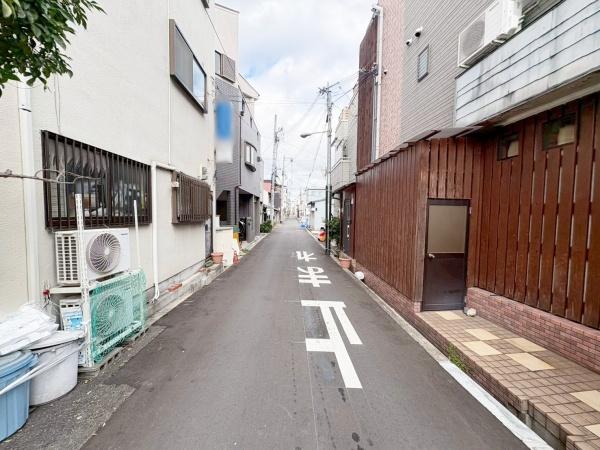 大阪市平野区平野東3丁目　中古戸建 現地写真（前面道路含む現地写真）