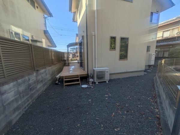 京都市左京区岩倉花園町　中古戸建 現地写真（庭）