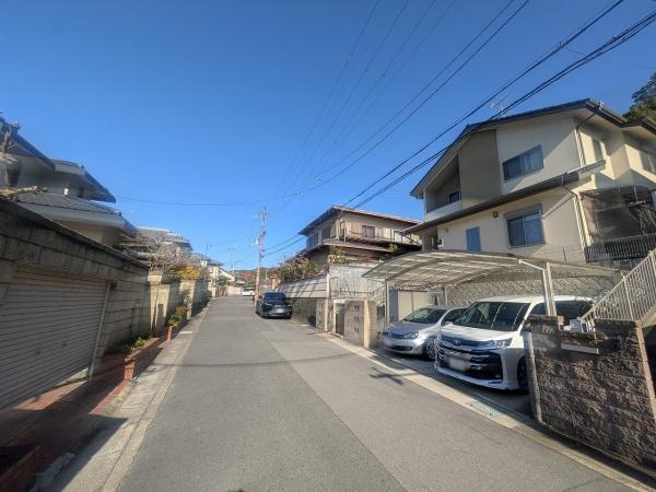 京都市左京区岩倉花園町　中古戸建 現地写真（前面道路含む現地写真）
