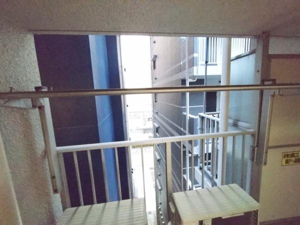 藤和シティコープ大手前Ⅱ 現地写真（バルコニー）