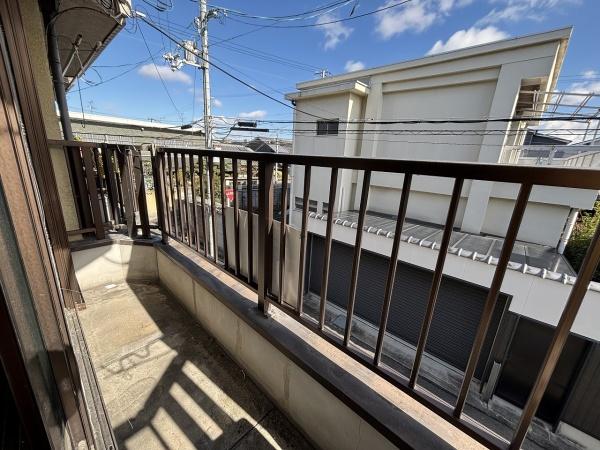 大阪市平野区喜連4丁目　中古戸建 現地写真（バルコニー）