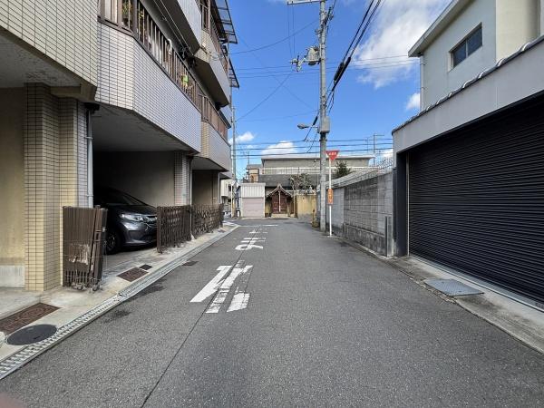 大阪市平野区喜連4丁目　中古戸建 現地写真（前面道路含む現地写真）