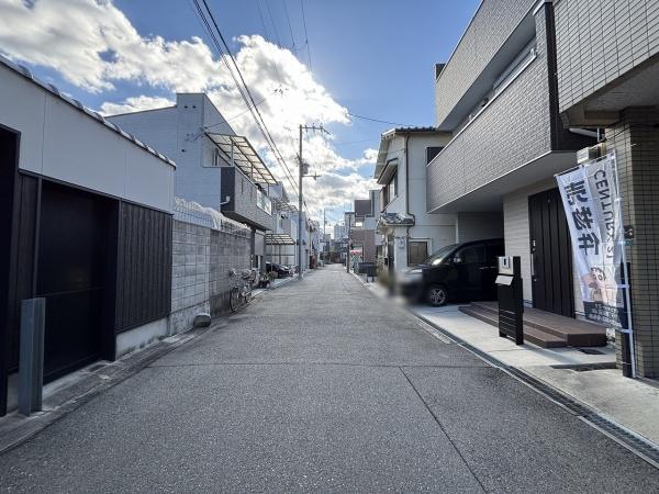 大阪市平野区喜連4丁目　中古戸建 現地写真（前面道路含む現地写真）