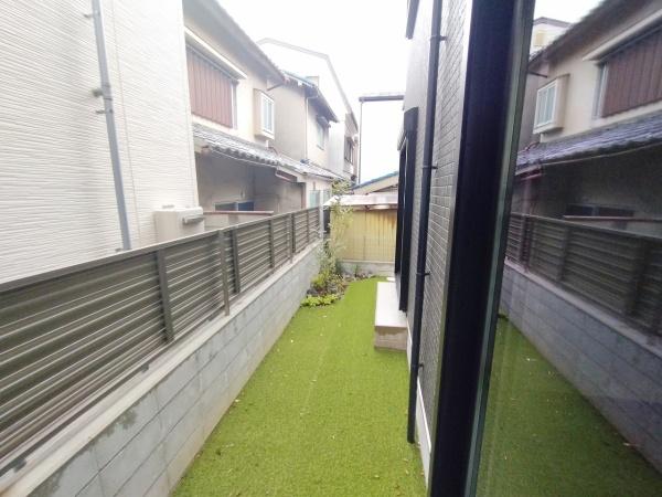 大阪市此花区酉島6丁目　新築戸建 現地写真（庭）