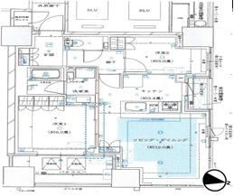 ザ・パークハウス大阪梅田タワー 間取図・土地図
