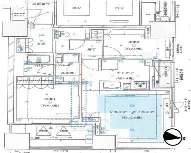 ザ・パークハウス大阪梅田タワー 間取図・土地図