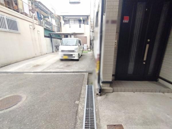 大阪市鶴見区諸口1丁目　中古戸建 現地写真（前面道路含む現地写真）