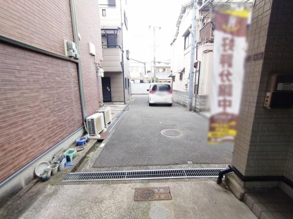 大阪市鶴見区諸口1丁目　中古戸建 現地写真（前面道路含む現地写真）