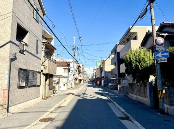 大阪市住之江区中加賀屋4丁目　2号地　売土地 現地写真（前面道路含む現地写真）