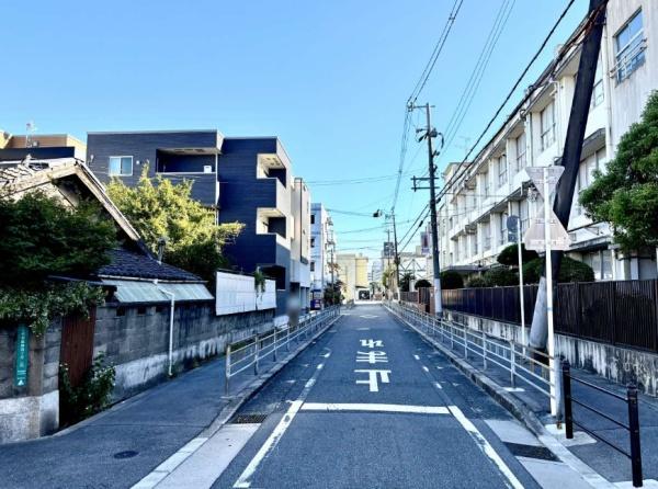 大阪市住之江区中加賀屋4丁目　1号地　売土地 現地写真（前面道路含む現地写真）