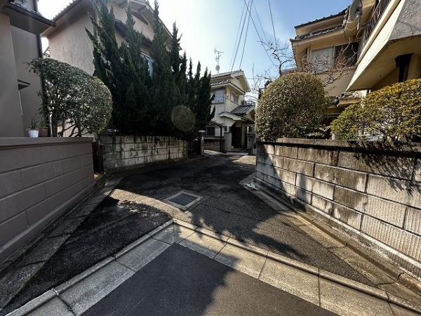 松原市阿保7丁目　中古戸建 現地写真（前面道路含む現地写真）