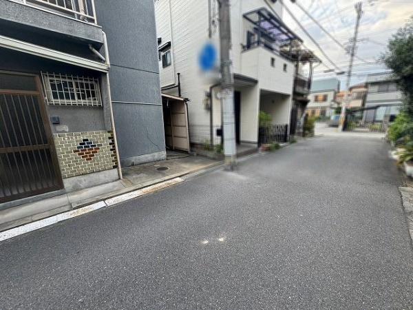 松原市阿保3丁目　中古戸建 現地写真（前面道路含む現地写真）