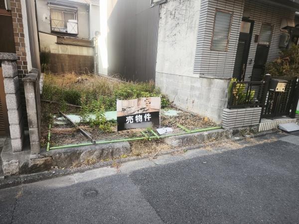京都市左京区岡崎天王町　建築条件無売土地 現地写真