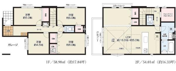 大阪府大阪市平野区平野東３丁目 間取図・土地図