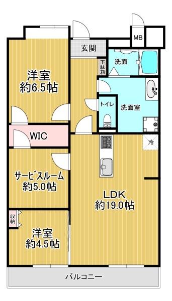高見セントラルスクエア31 間取図・土地図