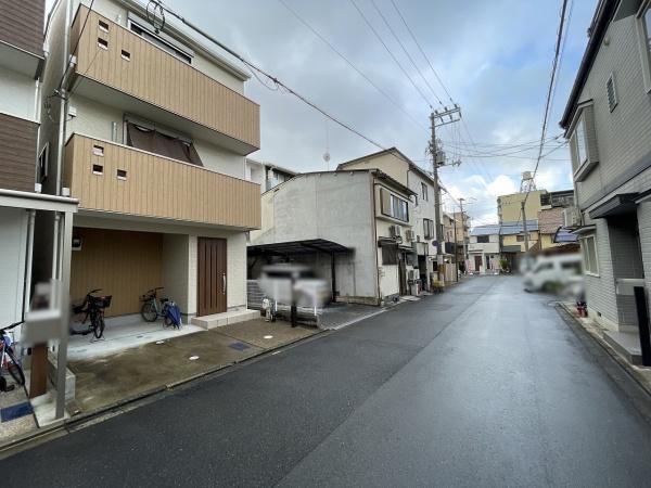 京都市左京区田中高原町 現地写真（前面道路含む現地写真）