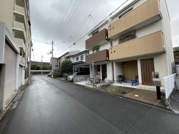 京都市左京区田中高原町 現地写真（前面道路含む現地写真）
