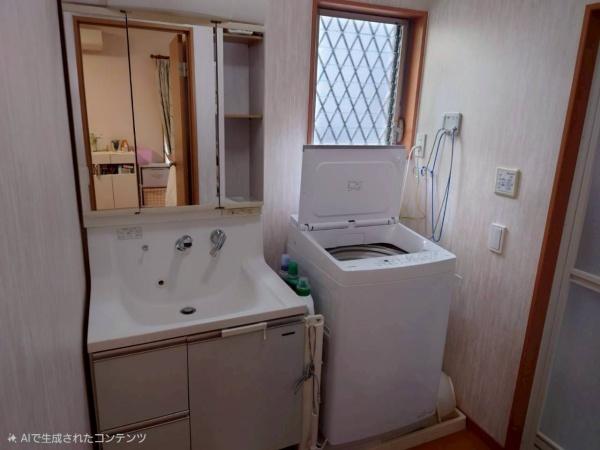 羽曳野市はびきの5丁目　中古戸建 内観写真（洗面台・洗面所）