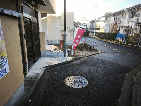 京都市北区大将軍坂田町　新築戸建 現地写真（前面道路含む現地写真）