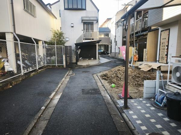 京都市北区大将軍坂田町　新築戸建 現地写真（前面道路含む現地写真）