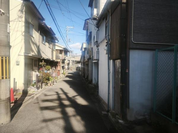 京都市東山区一橋野本町　中古戸建 現地写真（前面道路含む現地写真）