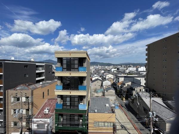 西陣グランドハイツ 眺望写真
