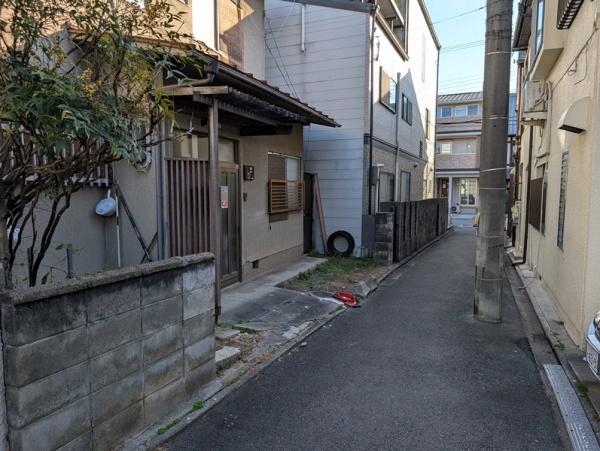 京都市北区紫野宮東町　古家付売土地 現地写真（前面道路含む現地写真）