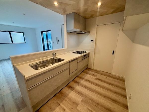 大阪市住之江区西加賀屋3丁目　新築戸建 内観写真（キッチン）