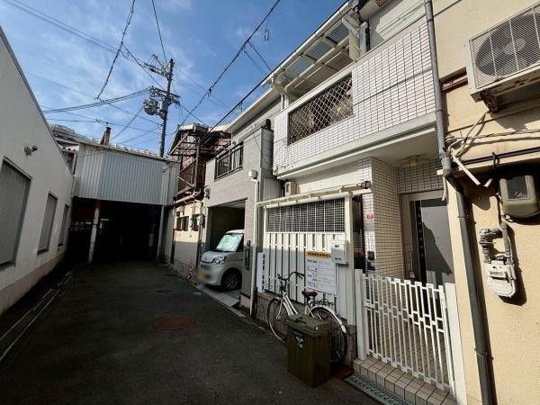 大阪市西成区千本北1丁目　中古戸建 現地写真（前面道路含む現地写真）