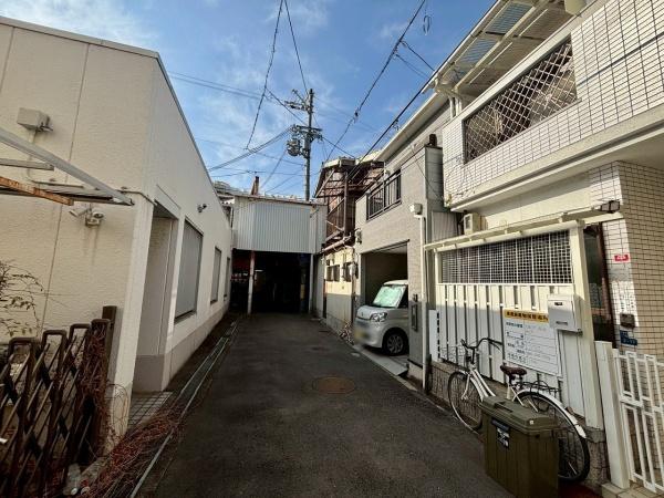 大阪市西成区千本北1丁目　中古戸建 現地写真（前面道路含む現地写真）