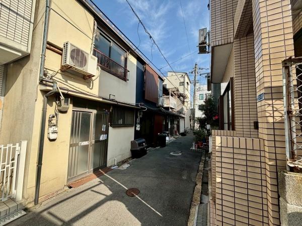 大阪市西成区千本北1丁目　中古戸建 現地写真（前面道路含む現地写真）