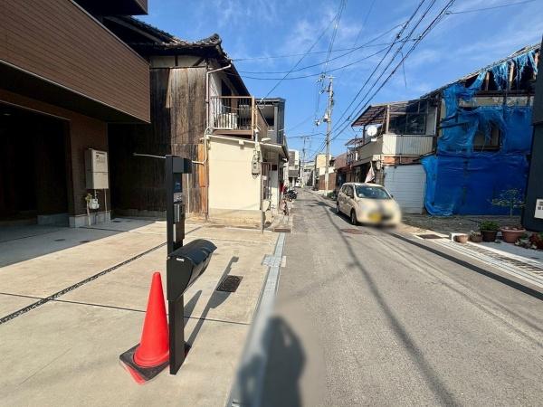 大阪市西成区天下茶屋東1丁目　中古戸建 現地写真（前面道路含む現地写真）