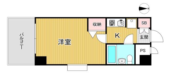 デトム・ワン京都外大南 間取図・土地図