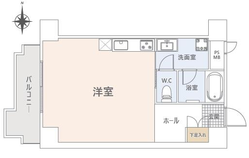 朝日プラザ高津第Ⅲ 間取図・土地図