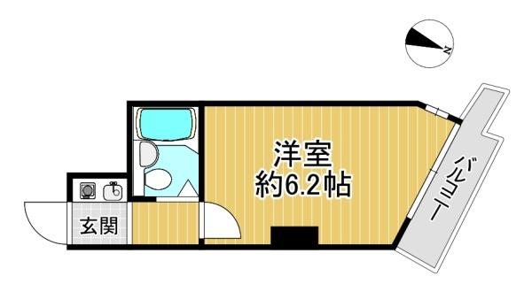 ライオンズマンション神戸元町第2 間取図・土地図