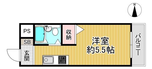 メゾン・ド・パルファン 間取図・土地図
