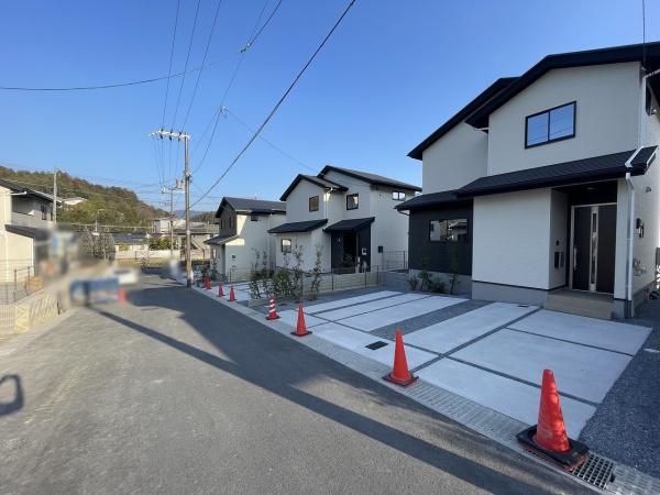 京都市北区上賀茂本山　8号地　新築戸建て 現地写真（前面道路含む現地写真）